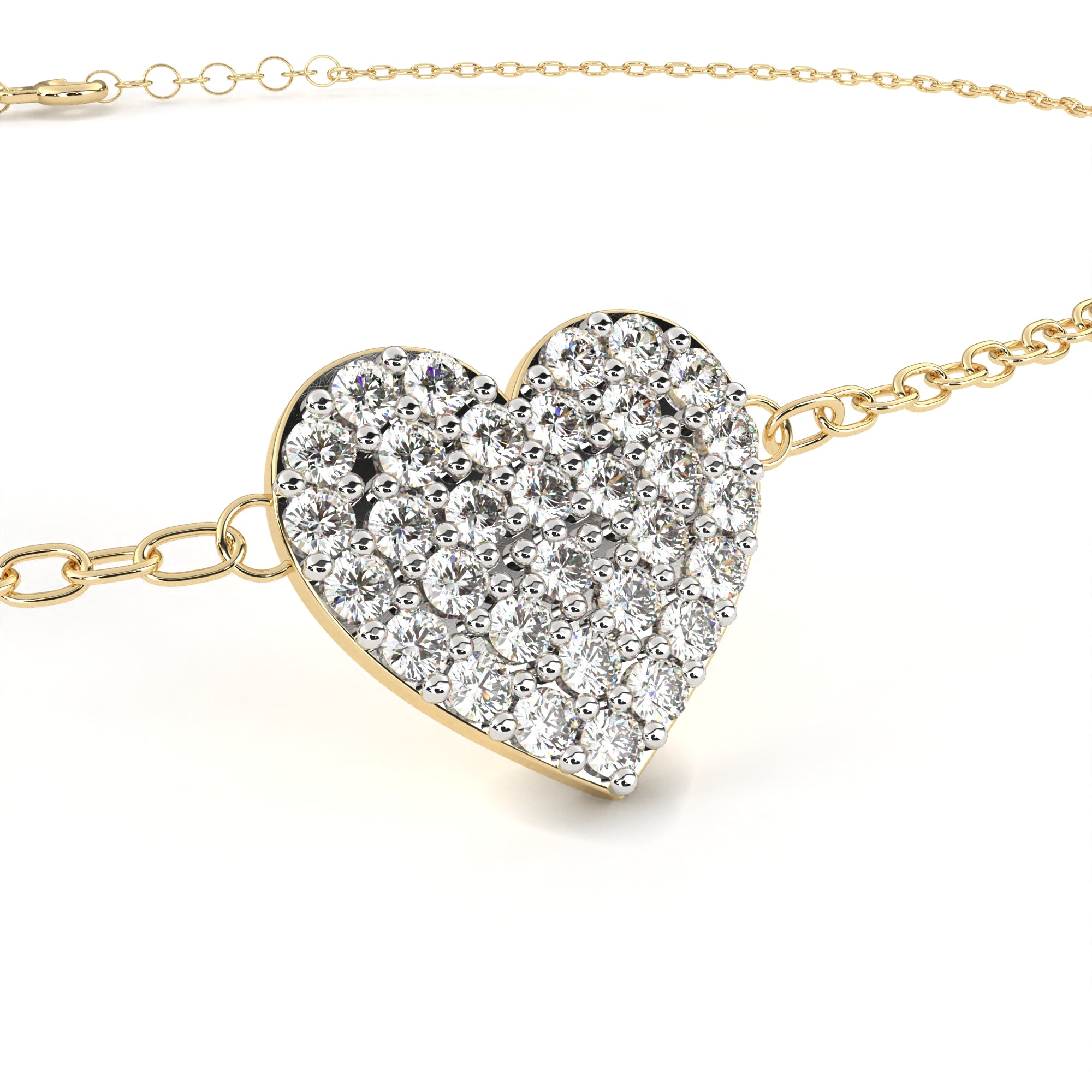 Solitairekart 0.21ct Round Cut Lab Grown Diamond Bracelet